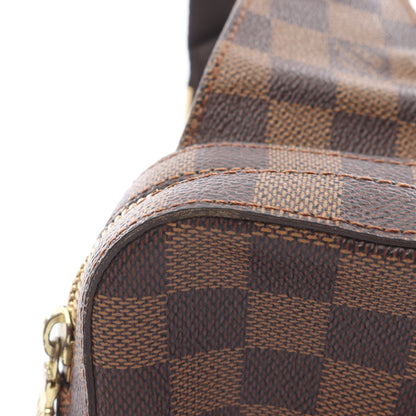ジェロニモス ダミエエベヌ ボディバッグ PVC ブラウン ルイヴィトン バッグ LOUIS VUITTON