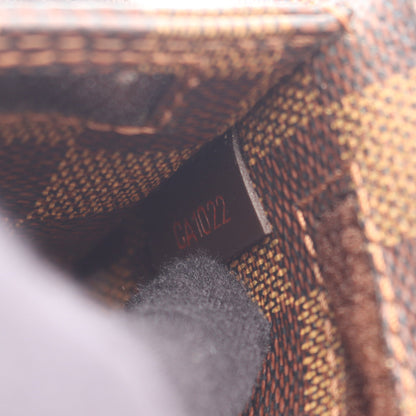 ジェロニモス ダミエエベヌ ボディバッグ PVC ブラウン ルイヴィトン バッグ LOUIS VUITTON