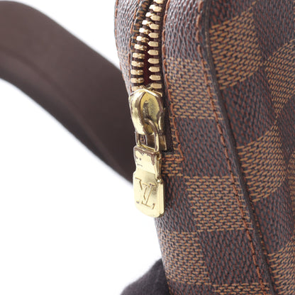 ジェロニモス ダミエエベヌ ボディバッグ PVC ブラウン ルイヴィトン バッグ LOUIS VUITTON
