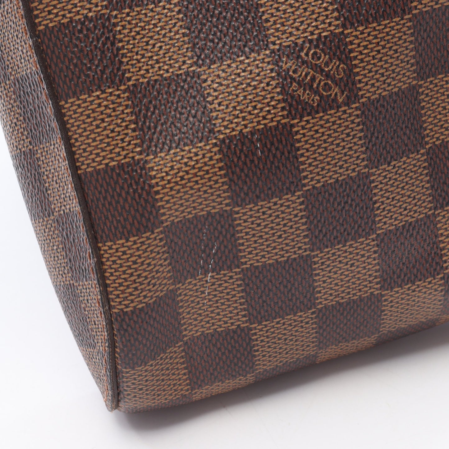 ジェロニモス ダミエエベヌ ボディバッグ PVC ブラウン ルイヴィトン バッグ LOUIS VUITTON