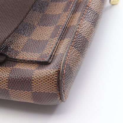 ジェロニモス ダミエエベヌ ボディバッグ PVC ブラウン ルイヴィトン バッグ LOUIS VUITTON