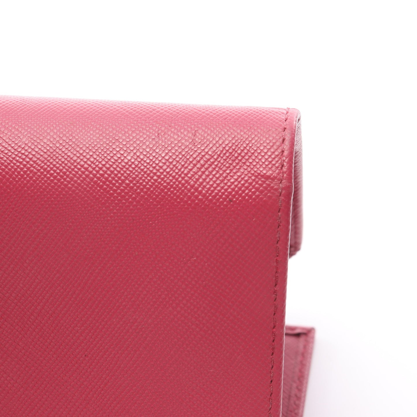 SAFFIANO 二つ折り財布 サフィアーノレザー ピンクパープル プラダ 財布・小物 PRADA