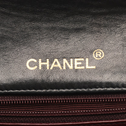 ミニマトラッセ チェーンショルダーバッグ ラムスキン ブラック ゴールド金具 シャネル バッグ CHANEL