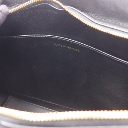 ココマーク チェーンハンドバッグ レザー ブラック ゴールド金具 シャネル バッグ CHANEL