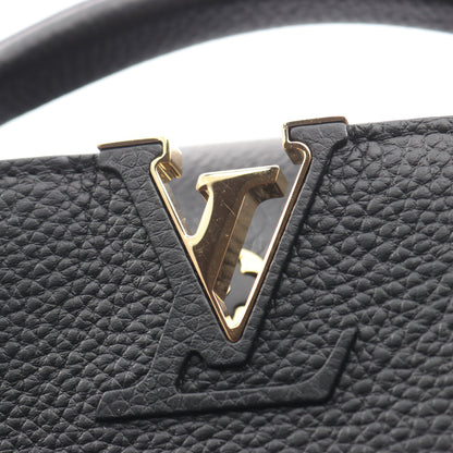 カプシーヌMINI 2WAY ハンドバッグ トリヨンレザー ブラック ルイヴィトン バッグ LOUIS VUITTON
