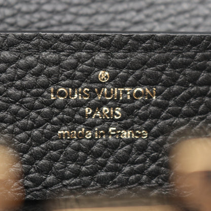 カプシーヌMINI 2WAY ハンドバッグ トリヨンレザー ブラック ルイヴィトン バッグ LOUIS VUITTON
