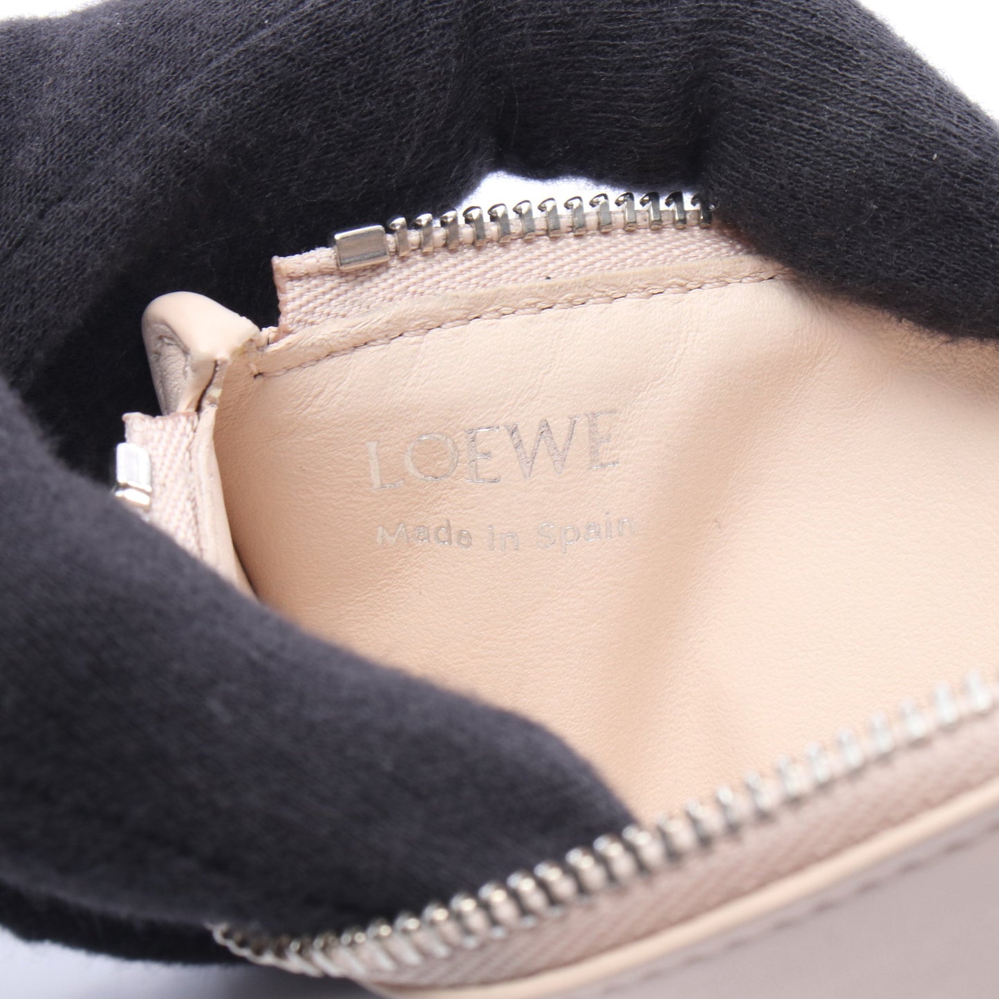 ペブル カードケース コインケース レザー ライトピンク ロエベ 財布・小物 LOEWE