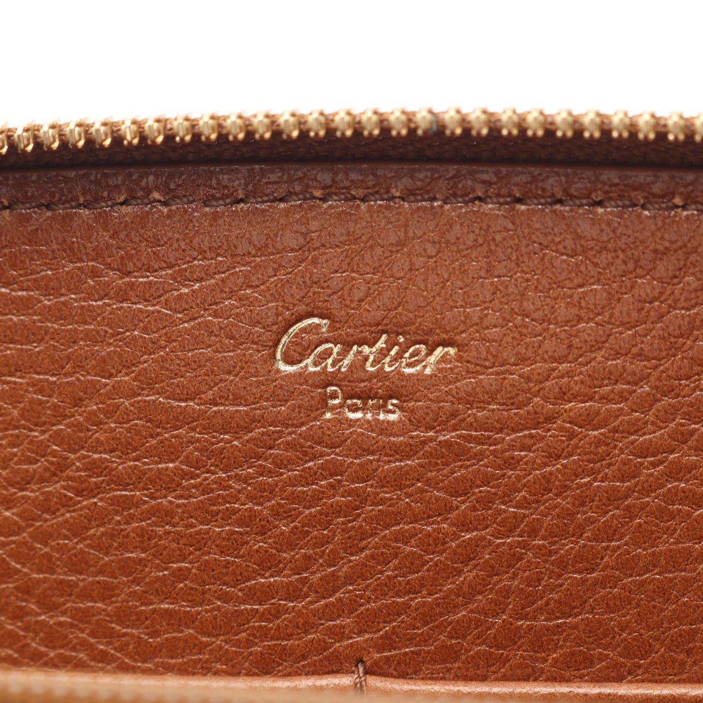 マルチェロ ラウンドファスナー長財布 レザー ブラウン カルティエ 財布・小物 Cartier