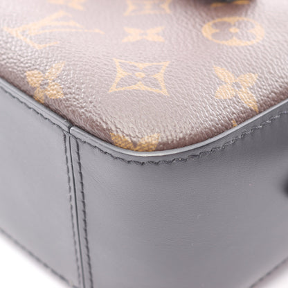 サントンジュ モノグラム ノワール 2WAY ショルダーバッグ PVC レザー ブラウン ブラック ルイヴィトン バッグ LOUIS VUITTON