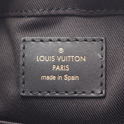 サントンジュ モノグラム ノワール 2WAY ショルダーバッグ PVC レザー ブラウン ブラック ルイヴィトン バッグ LOUIS VUITTON