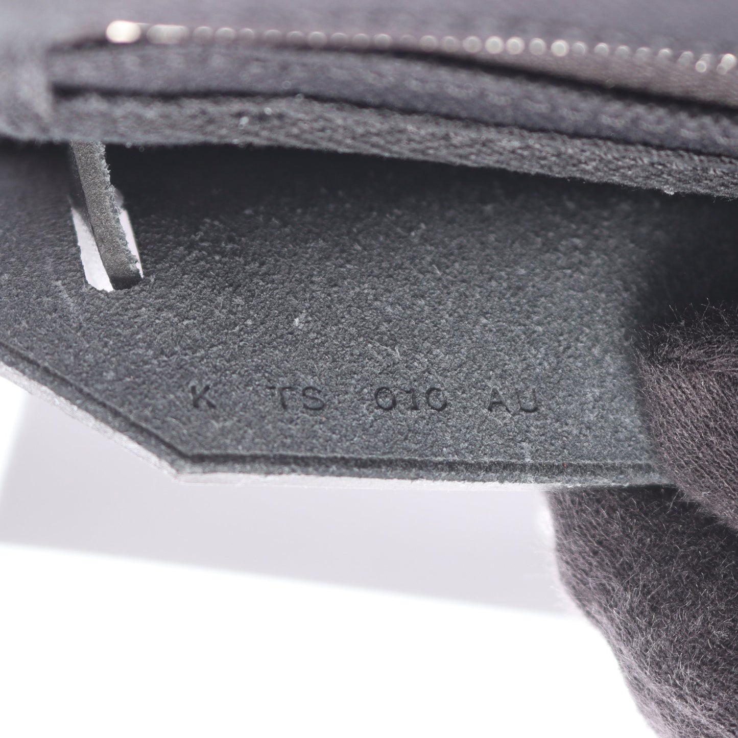 エールバッグジップ ミニ ショルダーバッグ トワルミリタリー ヴァッシュハンター ブラック シルバー金具 K刻印 エルメス バッグ HERMES