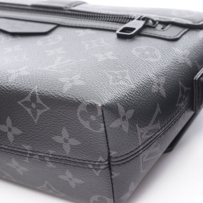 Sケープ メッセンジャー モノグラムエクリプス ショルダーバッグ PVC レザー ブラック ルイヴィトン バッグ LOUIS VUITTON