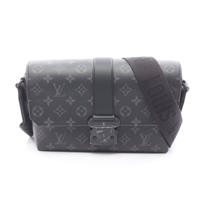 Sケープ メッセンジャー モノグラムエクリプス ショルダーバッグ PVC レザー ブラック ルイヴィトン バッグ LOUIS VUITTON