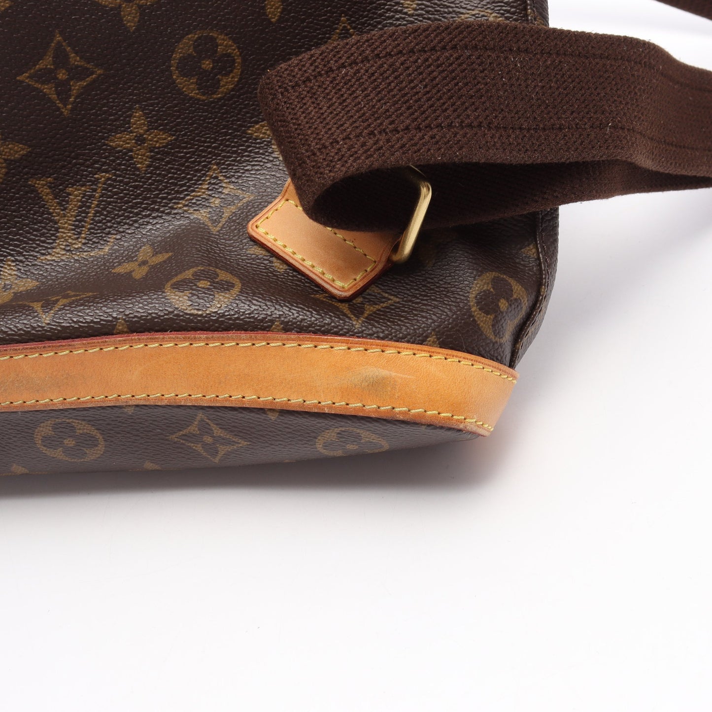 サックアド ボスフォール モノグラム バックパック リュックサック PVC レザー ブラウン ルイヴィトン バッグ LOUIS VUITTON