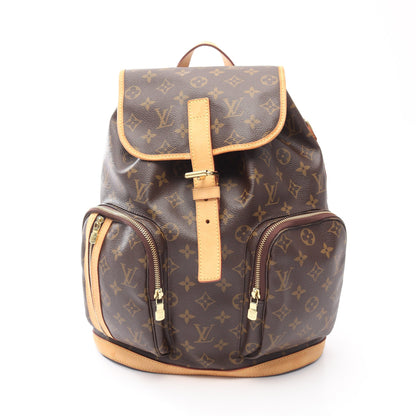 サックアド ボスフォール モノグラム バックパック リュックサック PVC レザー ブラウン ルイヴィトン バッグ LOUIS VUITTON