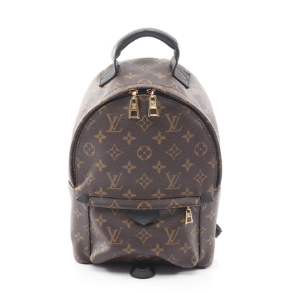 パームスプリングスPM モノグラム バックパック リュックサック PVC レザー ブラウン ブラック ルイヴィトン バッグ LOUIS VUITTON