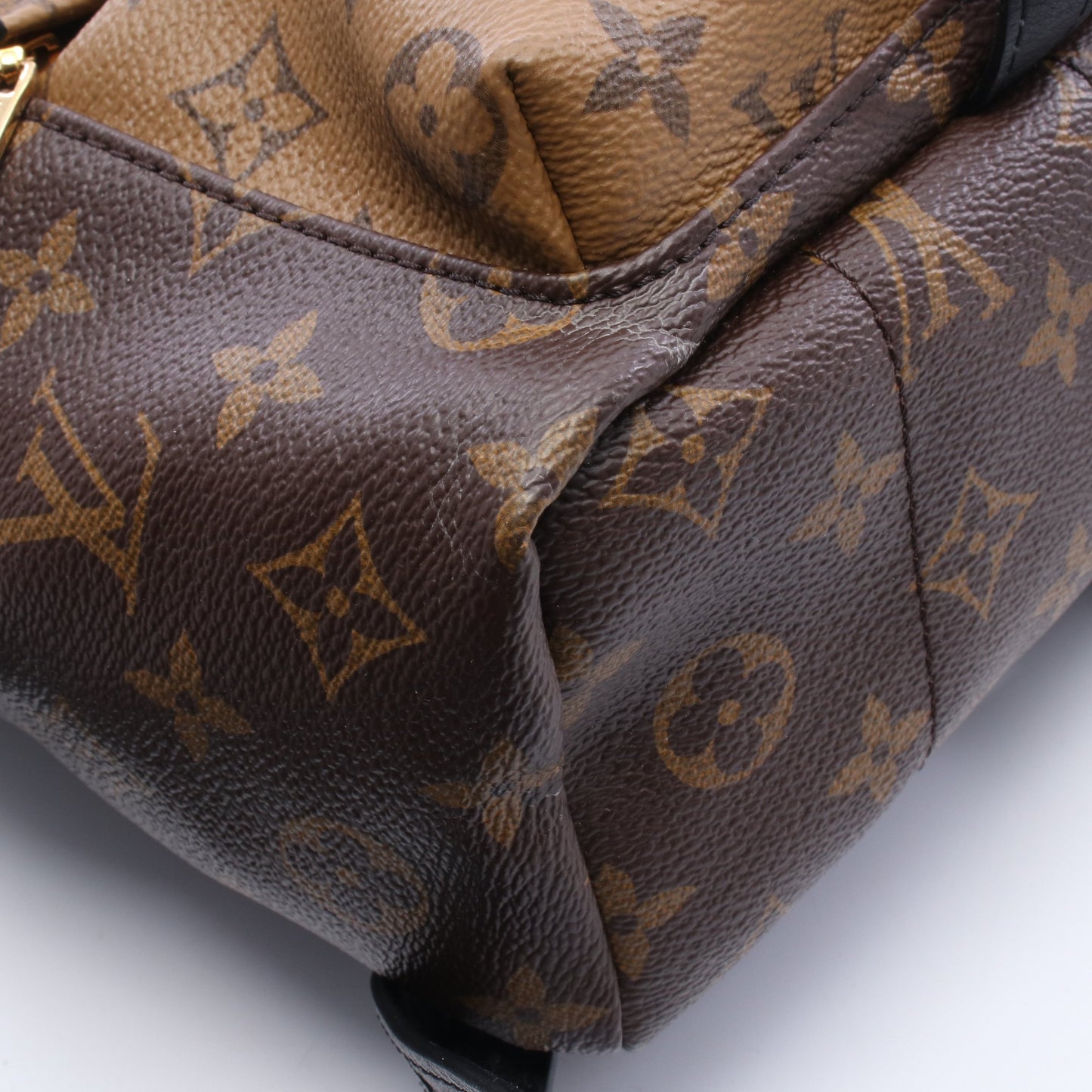 パームスプリングス バックパックPM モノグラム リバース リュックサック PVC レザー ブラウン ベージュ ルイヴィトン バッグ LOUIS VUITTON