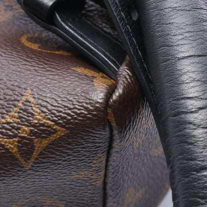パームスプリングスPM モノグラム バックパック リュックサック PVC レザー ブラウン ブラック ルイヴィトン バッグ LOUIS VUITTON