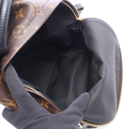 パームスプリングスPM モノグラム バックパック リュックサック PVC レザー ブラウン ブラック ルイヴィトン バッグ LOUIS VUITTON