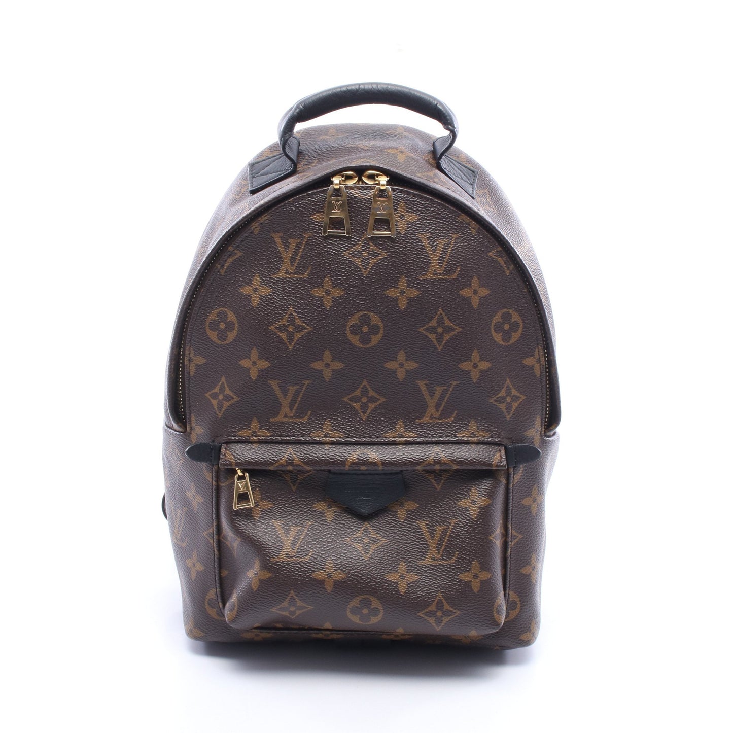 パームスプリングスPM モノグラム バックパック リュックサック PVC レザー ブラウン ブラック ルイヴィトン バッグ LOUIS VUITTON