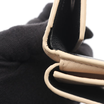 EVERYDAY MINI WALLET 三つ折り財布 レザー ベージュ バレンシアガ 財布・小物 BALENCIAGA