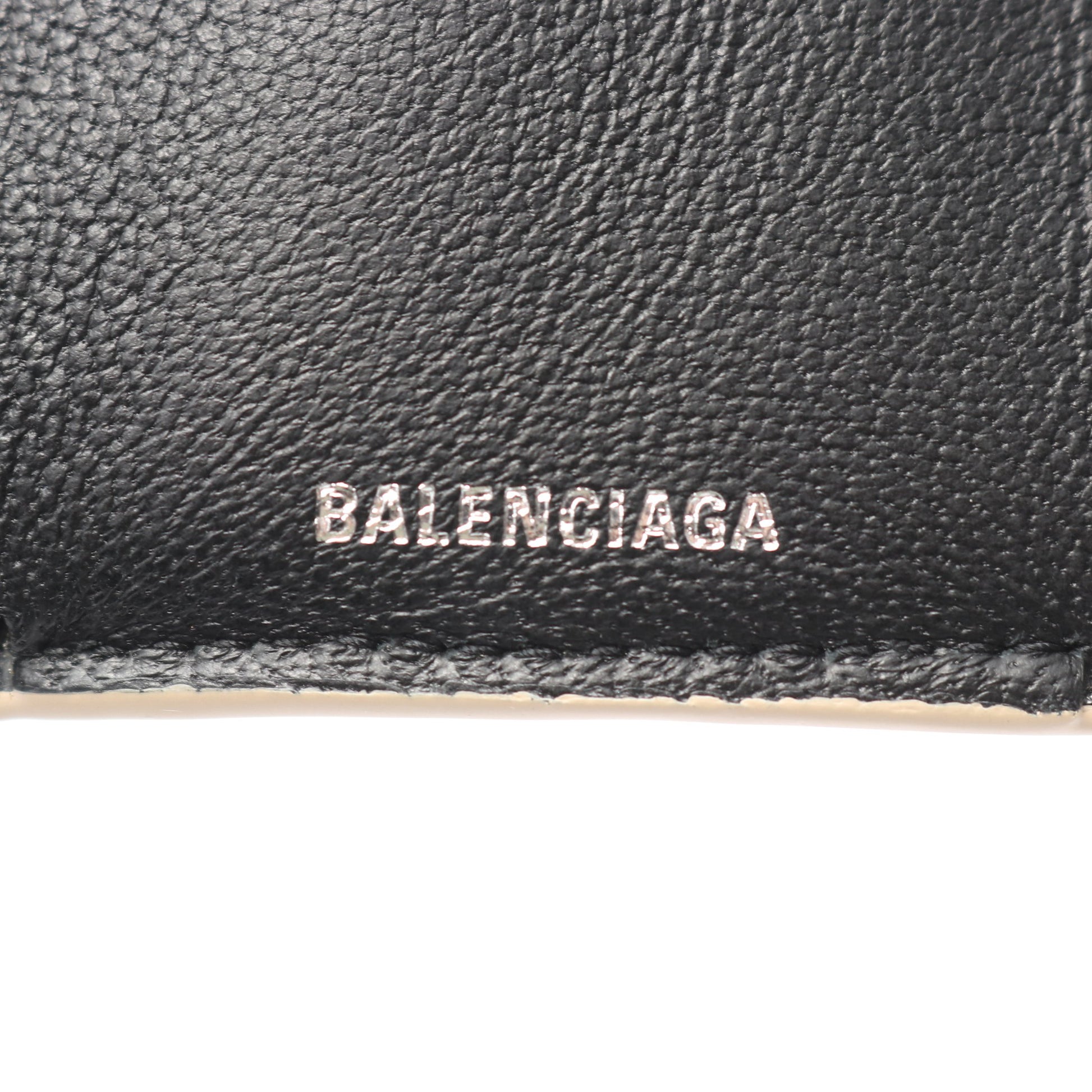 EVERYDAY MINI WALLET 三つ折り財布 レザー ベージュ バレンシアガ 財布・小物 BALENCIAGA