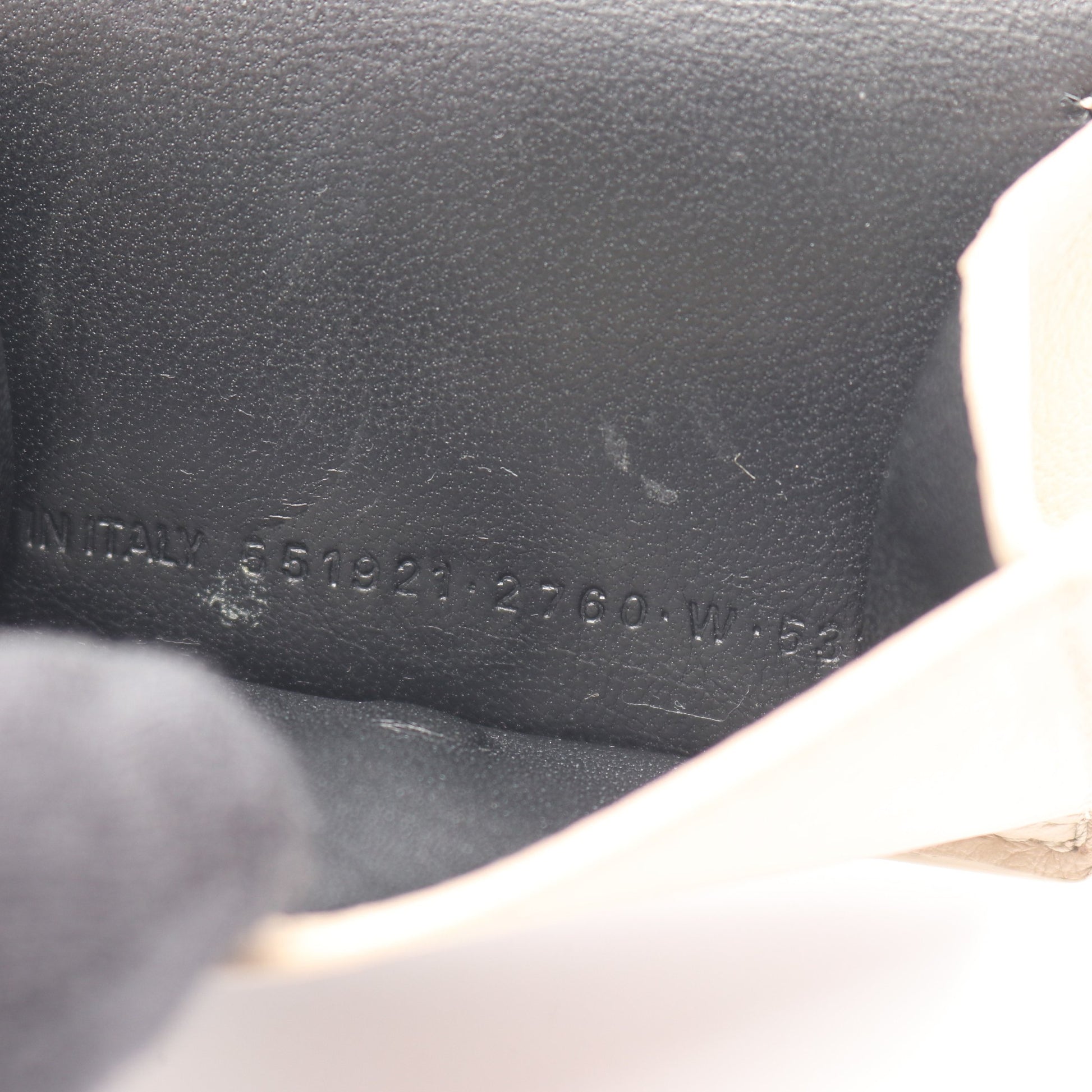 EVERYDAY MINI WALLET 三つ折り財布 レザー ベージュ バレンシアガ 財布・小物 BALENCIAGA
