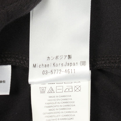 アームロゴ ジップアップパーカー ブラック マイケルマイケルコース トップス MICHAEL MICHAEL KORS