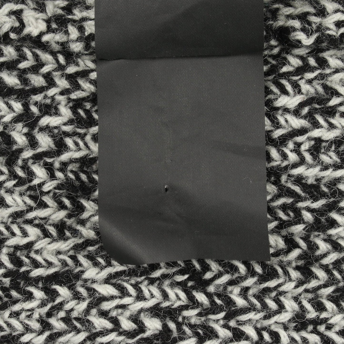 リブ ニット ウール ブラック ホワイト サンローランパリ トップス SAINT LAURENT PARIS