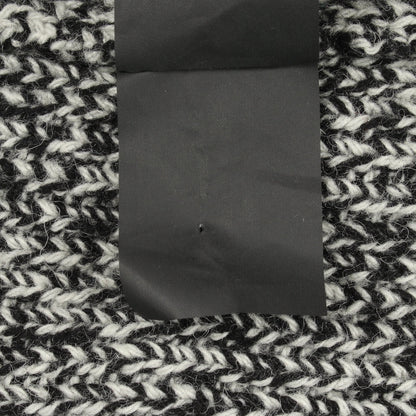 リブ ニット ウール ブラック ホワイト サンローランパリ トップス SAINT LAURENT PARIS