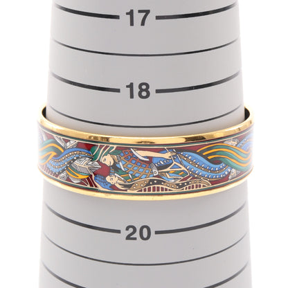 エマイユGM バングル GP 七宝 ゴールド マルチカラー エルメス アクセサリー HERMES