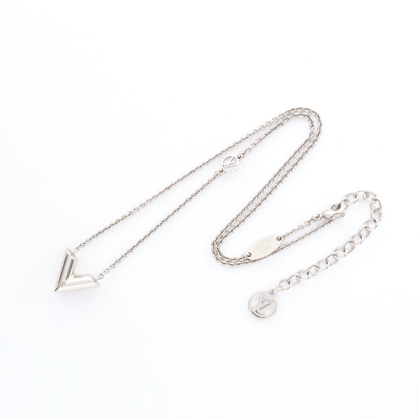 エセンシャルV ネックレス シルバー ルイヴィトン アクセサリー LOUIS VUITTON