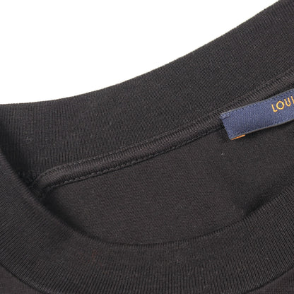モノグラムグラディエント 半袖Tシャツ コットン ブラック ホワイト ルイヴィトン トップス LOUIS VUITTON