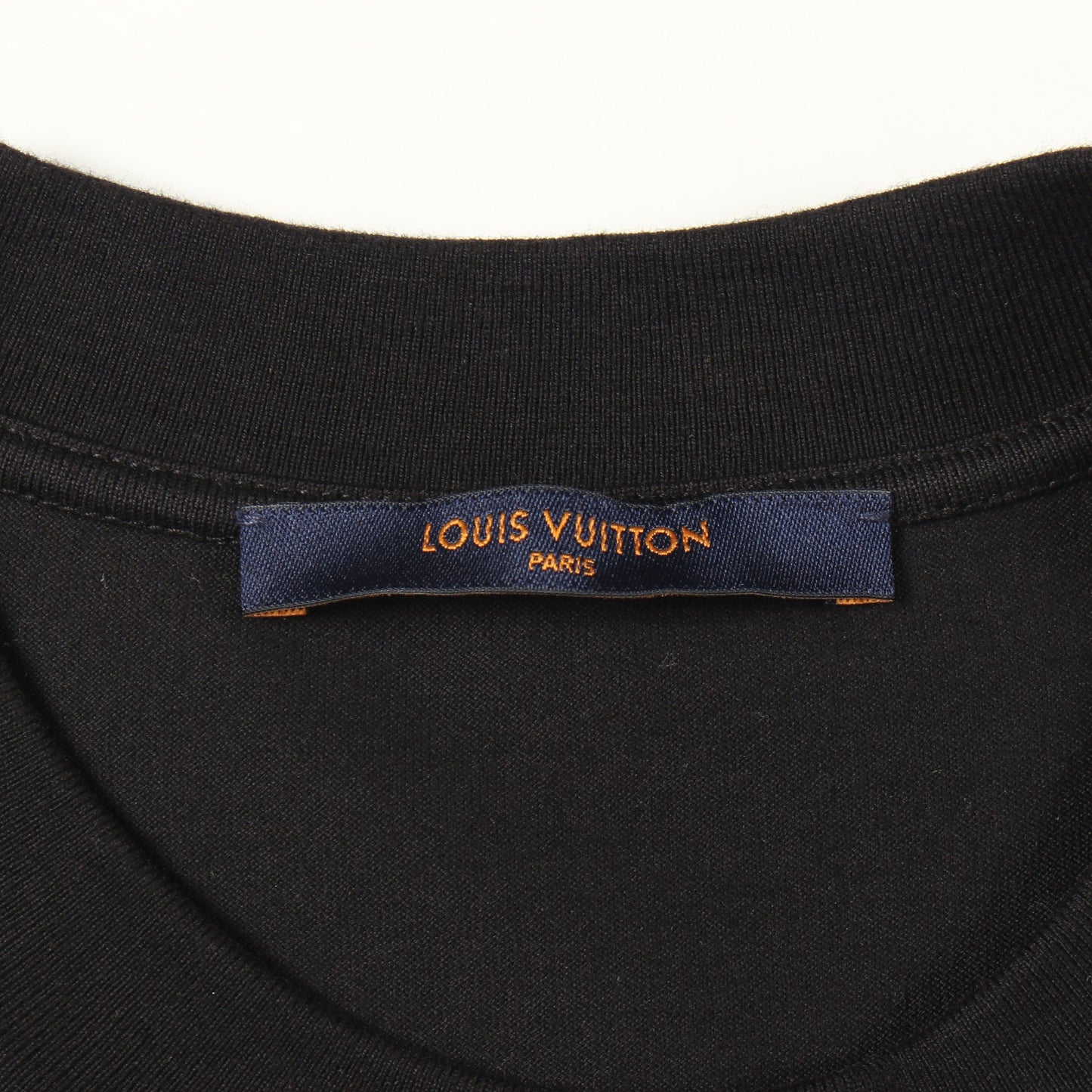 モノグラムグラディエント 半袖Tシャツ コットン ブラック ホワイト ルイヴィトン トップス LOUIS VUITTON