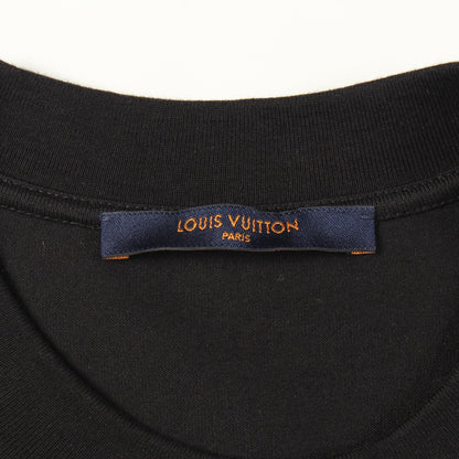 モノグラムグラディエント 半袖Tシャツ コットン ブラック ホワイト ルイヴィトン トップス LOUIS VUITTON