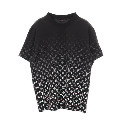 モノグラムグラディエント 半袖Tシャツ コットン ブラック ホワイト ルイヴィトン トップス LOUIS VUITTON