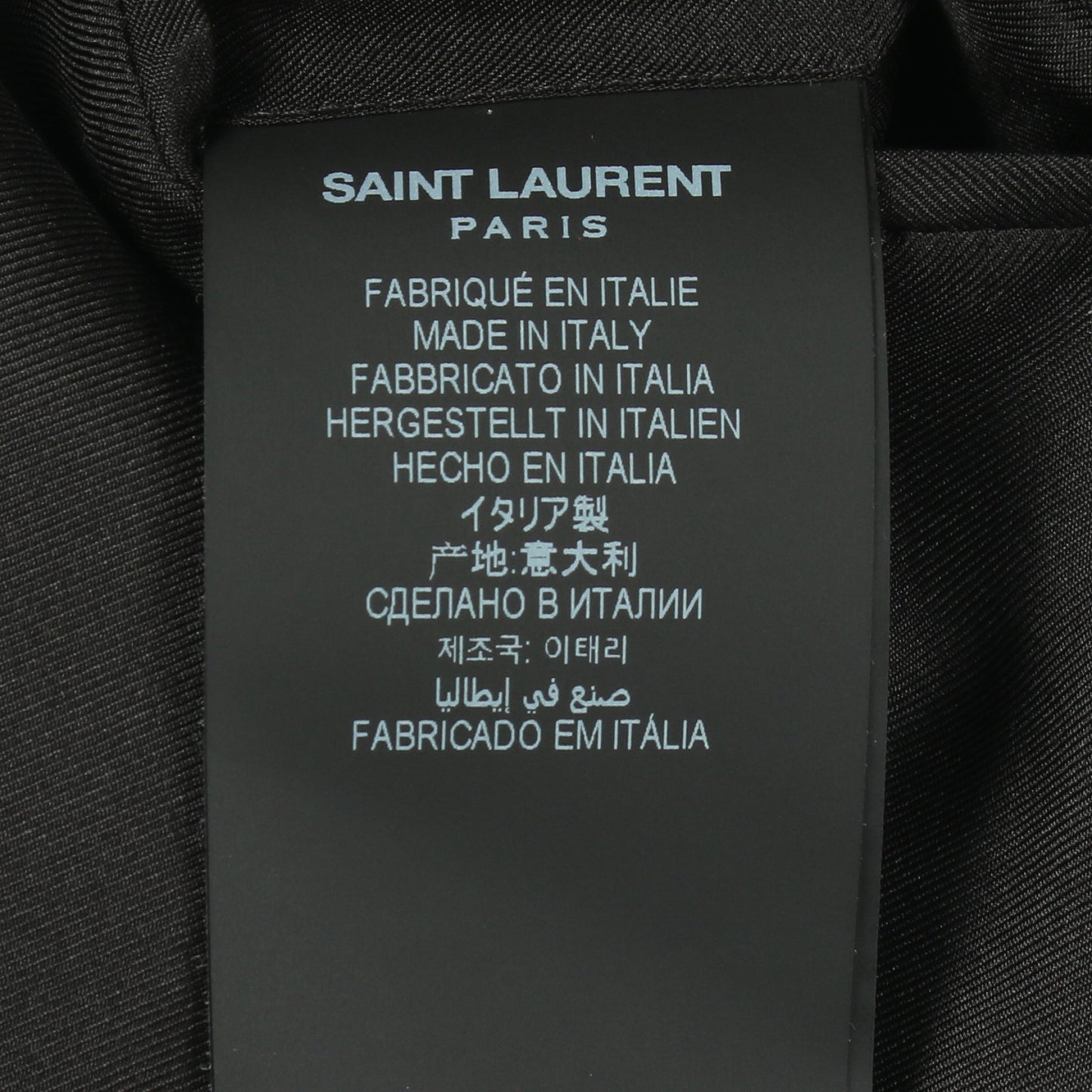 テーラードジャケット ウール グレーブラウン サンローランパリ アウター SAINT LAURENT PARIS