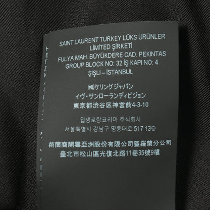 テーラードジャケット ウール グレーブラウン サンローランパリ アウター SAINT LAURENT PARIS