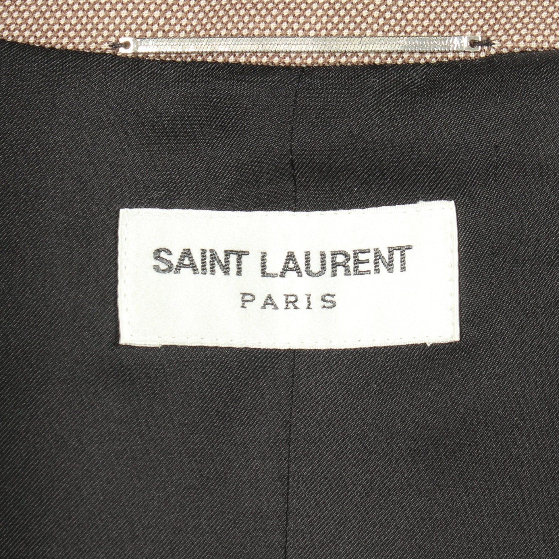 テーラードジャケット ウール グレーブラウン サンローランパリ アウター SAINT LAURENT PARIS