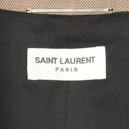 テーラードジャケット ウール グレーブラウン サンローランパリ アウター SAINT LAURENT PARIS