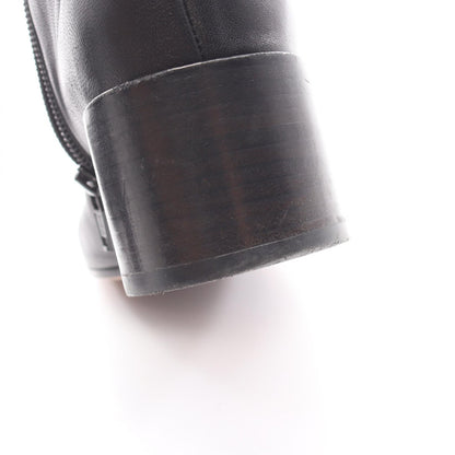 アナトミック ショート ブーツ レザー ブラック エムエムシックスメゾンマルジェラ シューズ MM6 MAISON MARGIELA