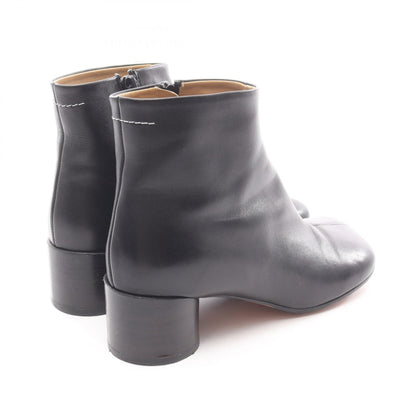 アナトミック ショート ブーツ レザー ブラック エムエムシックスメゾンマルジェラ シューズ MM6 MAISON MARGIELA