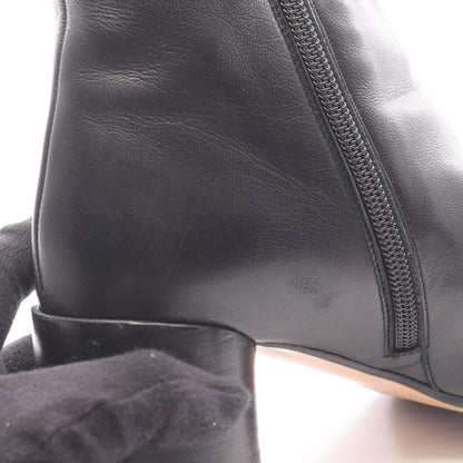 アナトミック ショート ブーツ レザー ブラック エムエムシックスメゾンマルジェラ シューズ MM6 MAISON MARGIELA