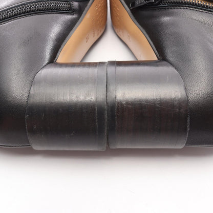 アナトミック ショート ブーツ レザー ブラック エムエムシックスメゾンマルジェラ シューズ MM6 MAISON MARGIELA