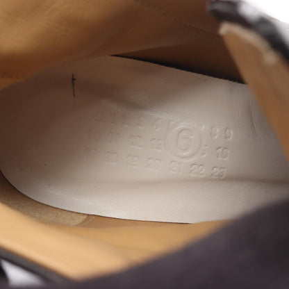 アナトミック ショート ブーツ レザー ブラック エムエムシックスメゾンマルジェラ シューズ MM6 MAISON MARGIELA