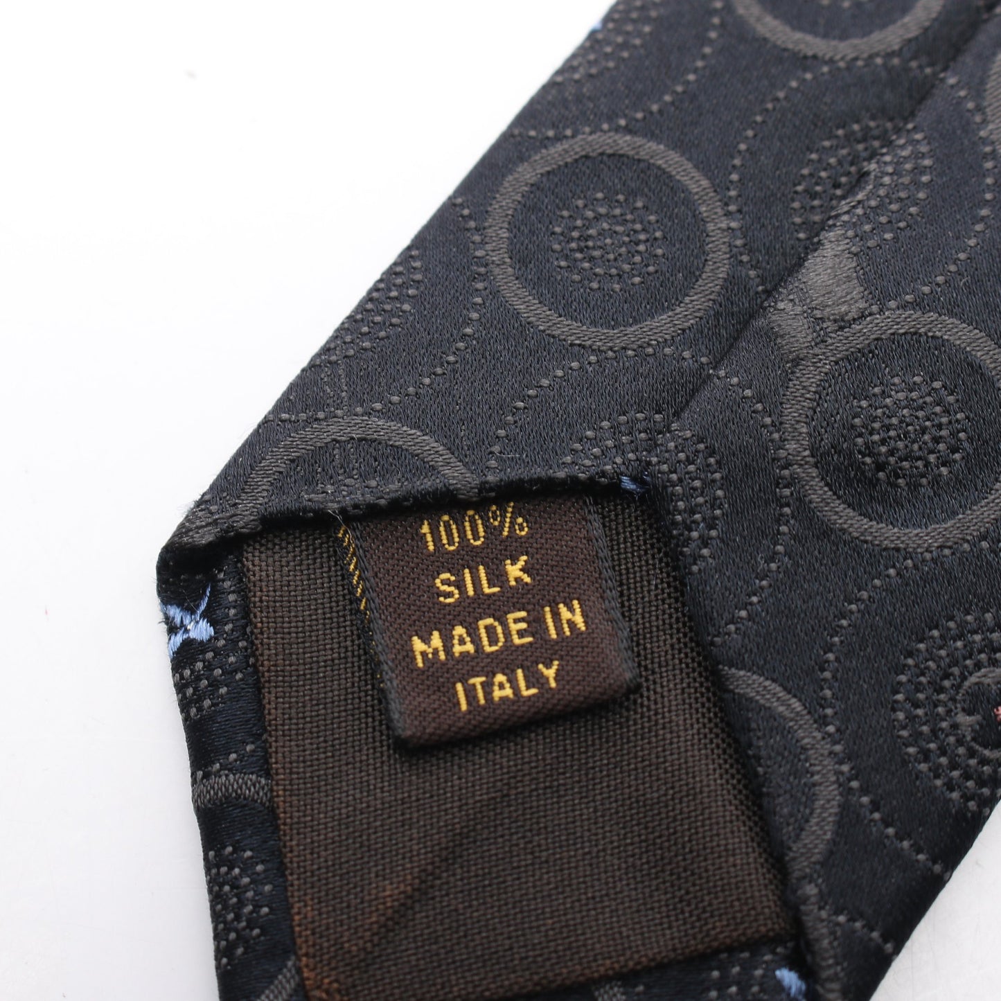 モノグラムフラワー ネクタイ シルク ブラック ルイヴィトン 財布・小物 LOUIS VUITTON
