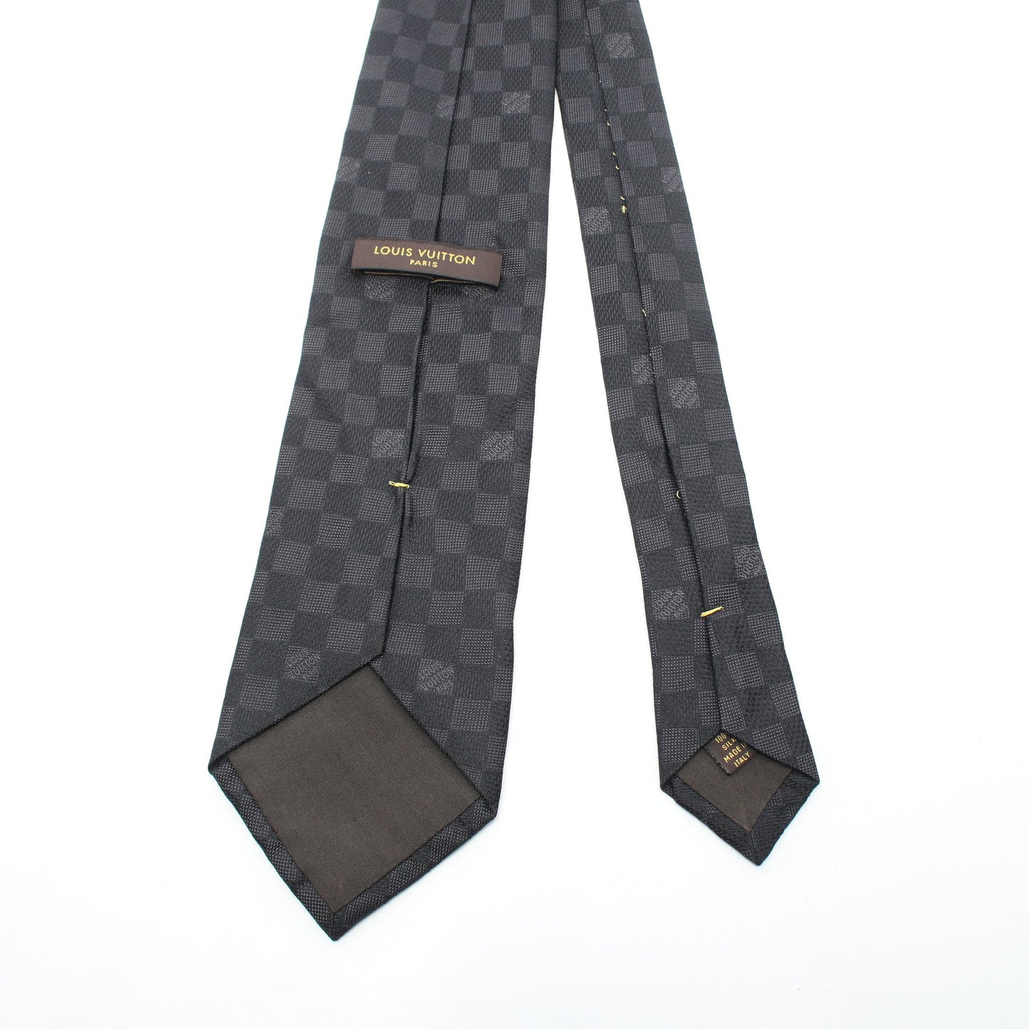 ダミエ ネクタイ シルク ブラック ルイヴィトン 財布・小物 LOUIS VUITTON