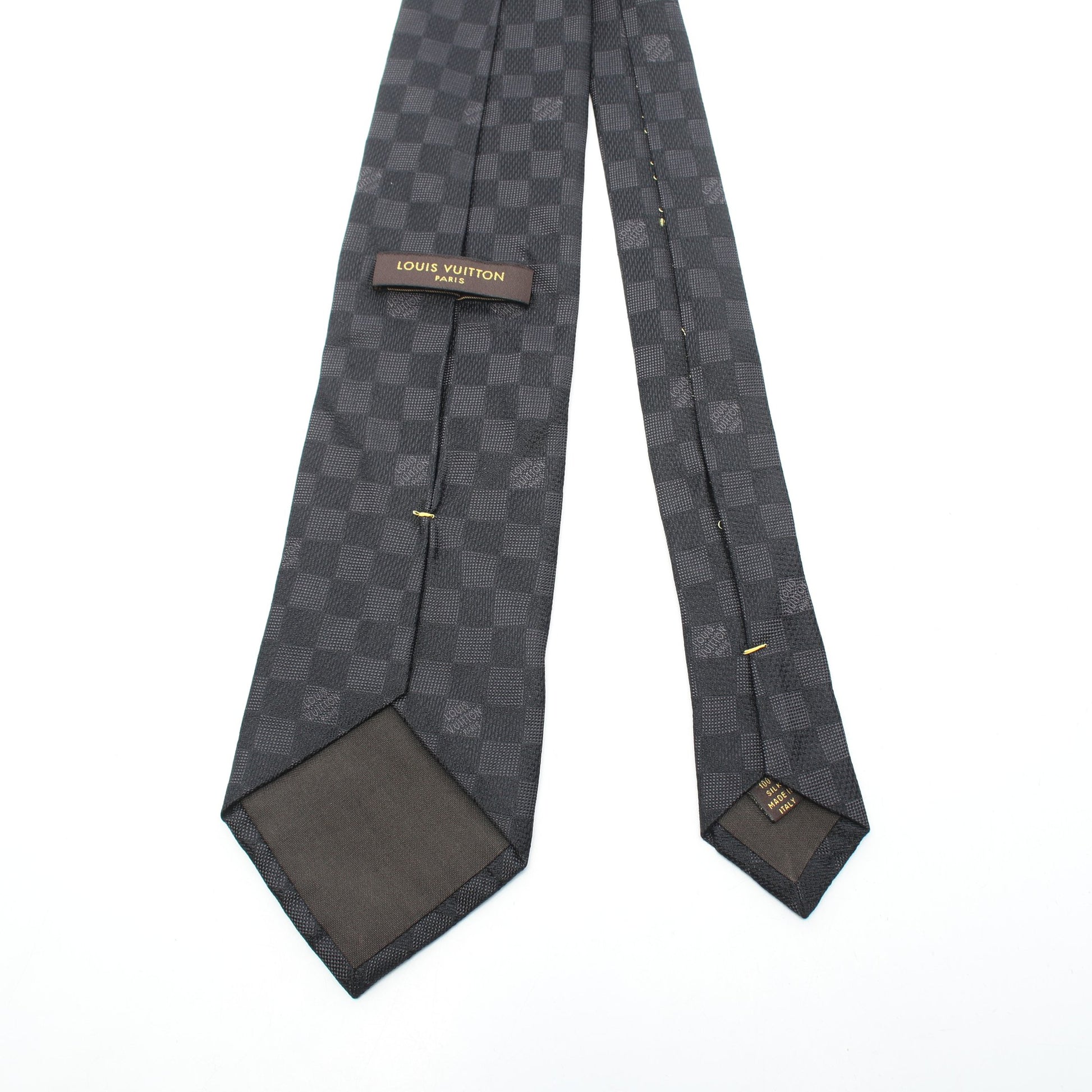 ダミエ ネクタイ シルク ブラック ルイヴィトン 財布・小物 LOUIS VUITTON