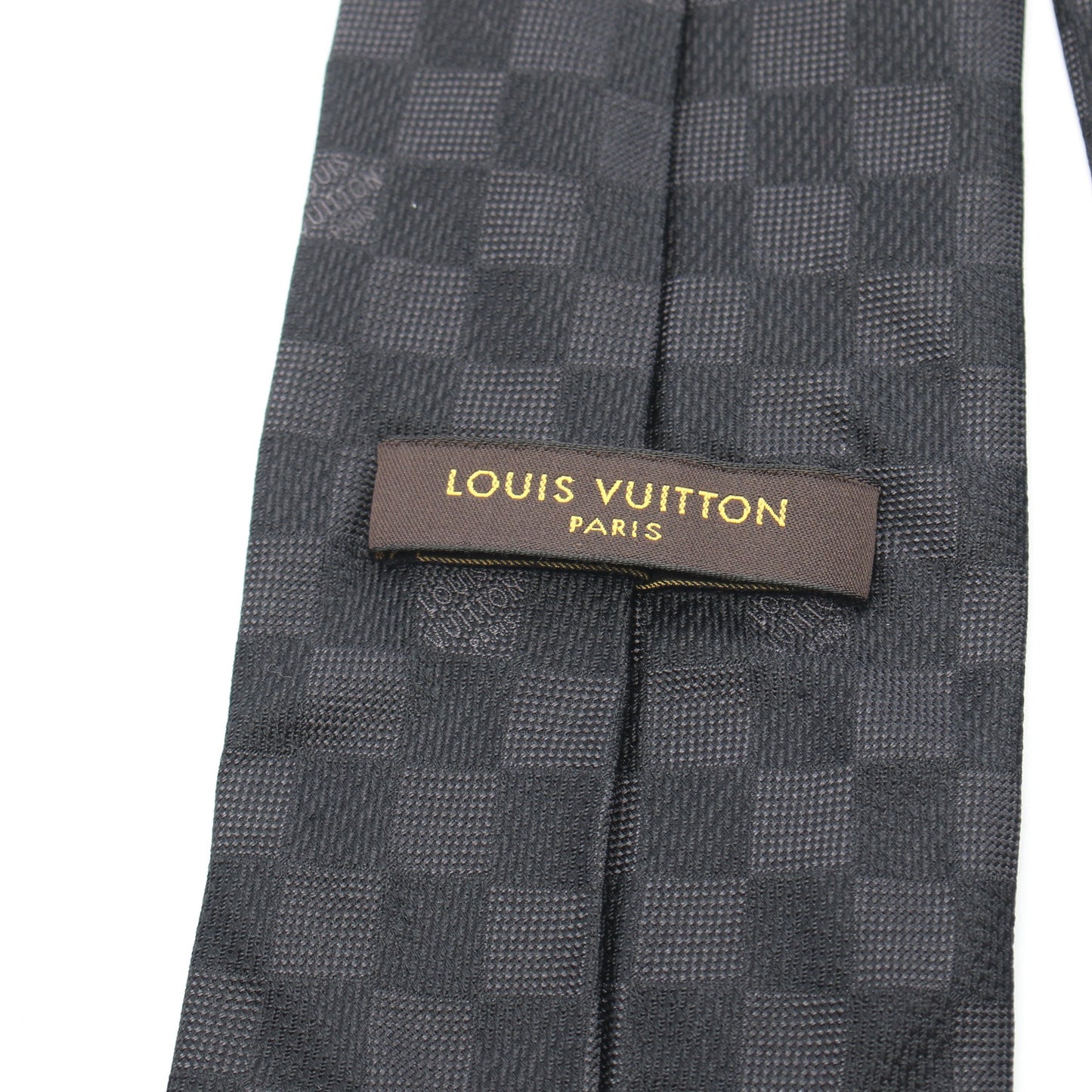 ダミエ ネクタイ シルク ブラック ルイヴィトン 財布・小物 LOUIS VUITTON