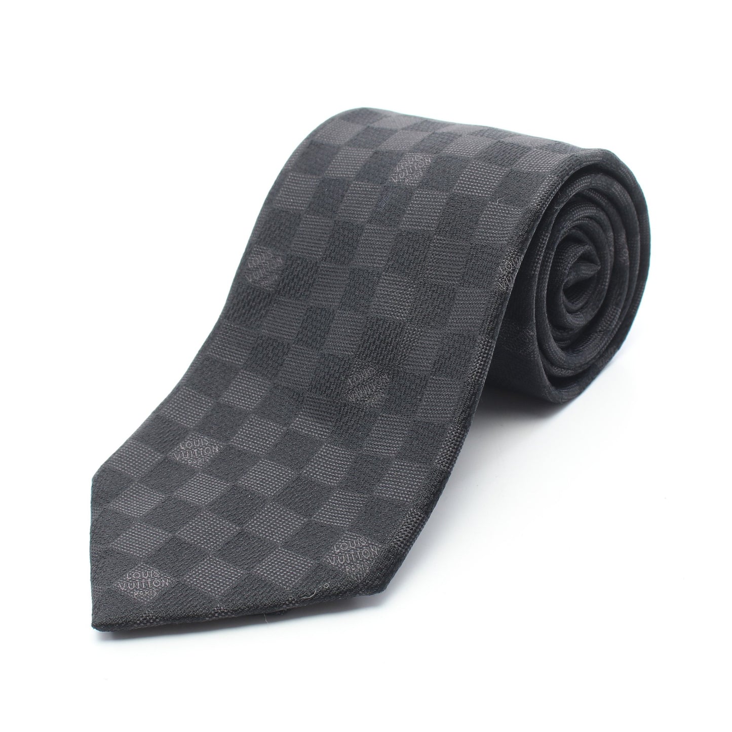 ダミエ ネクタイ シルク ブラック ルイヴィトン 財布・小物 LOUIS VUITTON